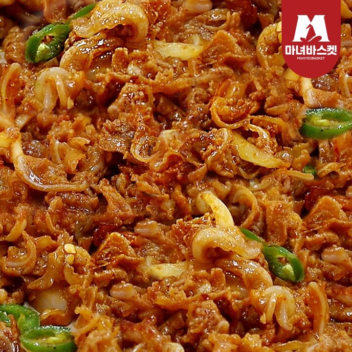 [마녀바스켓]오독오독 매콤한 용식이 오돌뼈 볶음 300g*