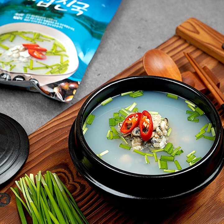 재첩국 500g x 10