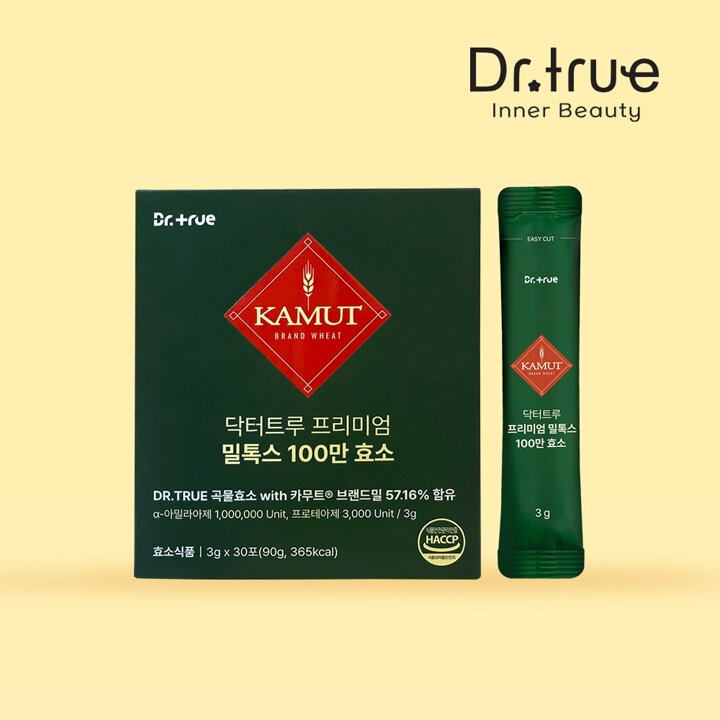 닥터트루 프리미엄 밀톡스 100만 효소 30포 1박스