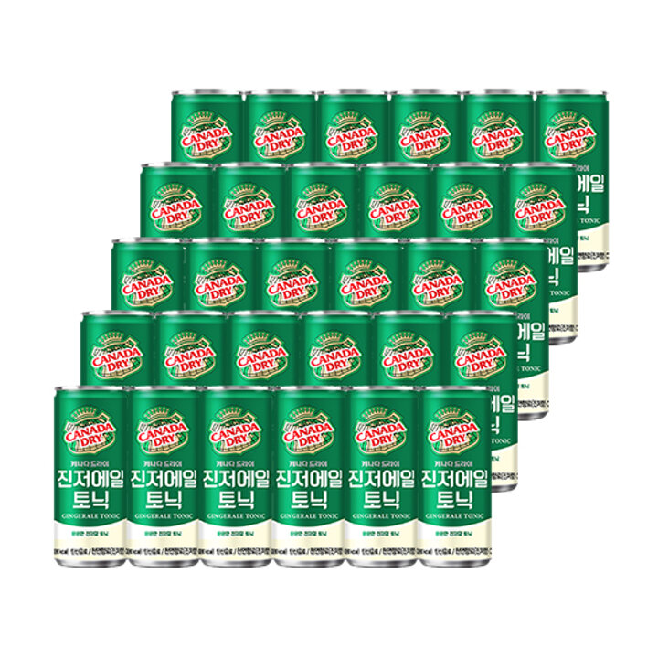 [본사]캐나다드라이 진저에일 250ml캔 30입