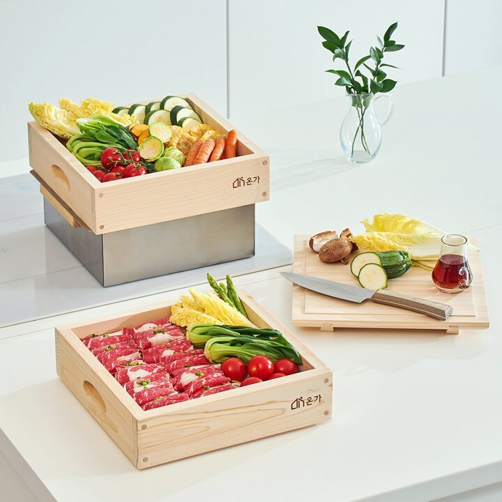 건강한 요리의 시작 자연을 담은 편백나무 찜기 온가 ONGA30