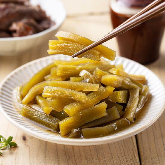 아삭한 식감의 궁채 장아찌 1kg