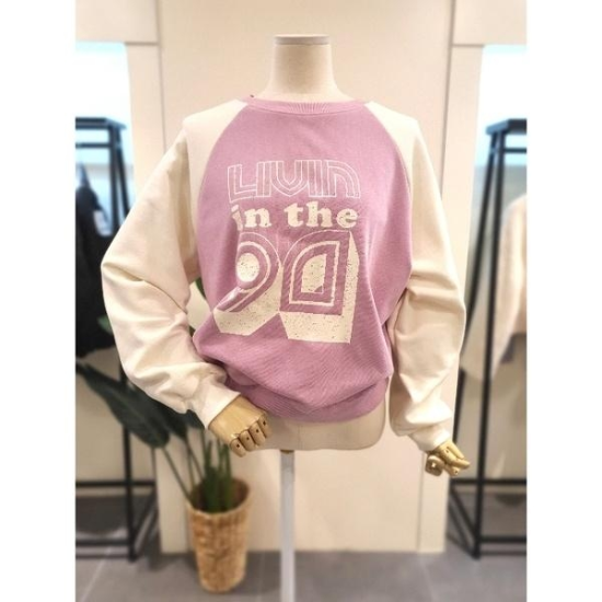미스칸트 KETSQ203PK 나그랑 맨투맨 핑크