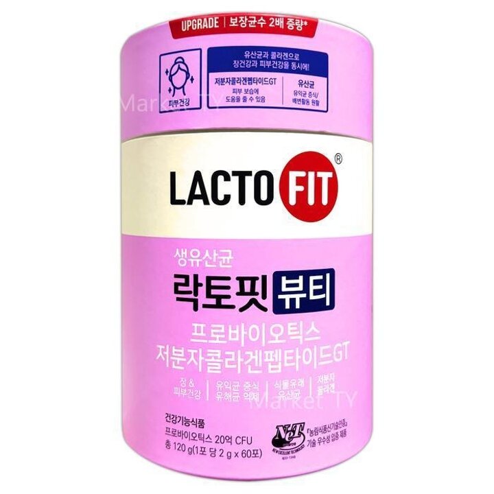 종근당건강 락토핏 생유산균 뷰티 2000mg x 60포 (24276762)
