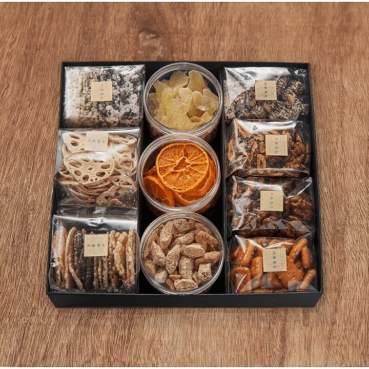 동병상련 프리미엄한과 무형문화재 더덕정과 호두정과 주전부리 한과선물세트(중)