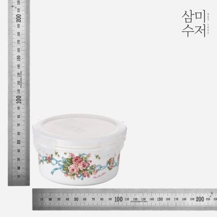 [삼미수저] 잉글랜드 도자기 원형 밀폐용기 11종세트[35394892]