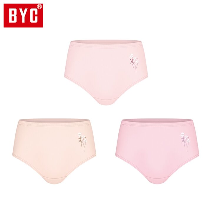 BYC여성 맥시 3매입 삼각팬티 DOLP5398