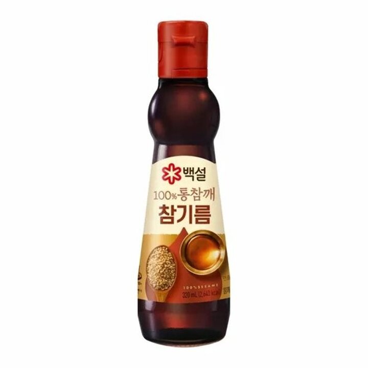 (신세계의정부점)CJ 백설 100퍼센트 통참깨 참기름 320ml