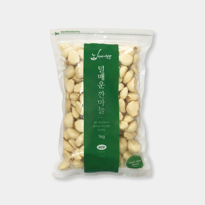 국내산 대서(생식용) 깐마늘 1kg(대)