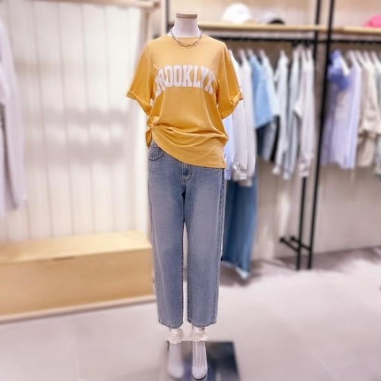 시에로 SH2TSU402 BROOKLYN 베이직 티셔츠