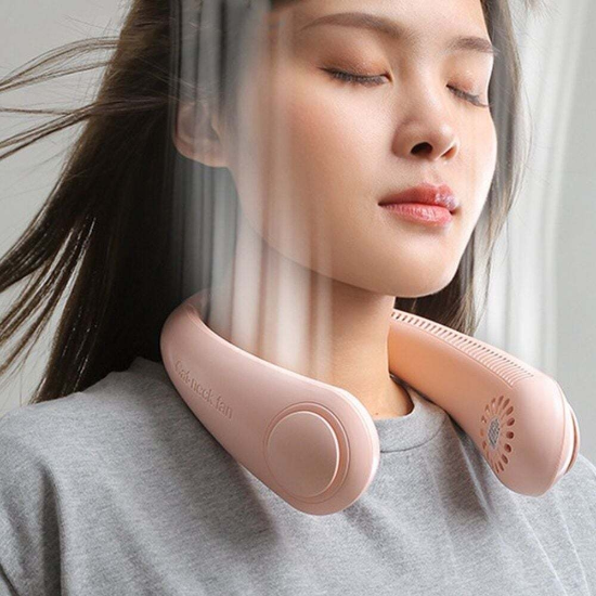 넥밴드 목걸이 선풍기 휴대용 USB
