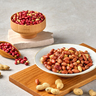 [영양견과] 안주 간식 고소한 볶음땅콩 400g + 레드땅콩 400g (총 2팩) 