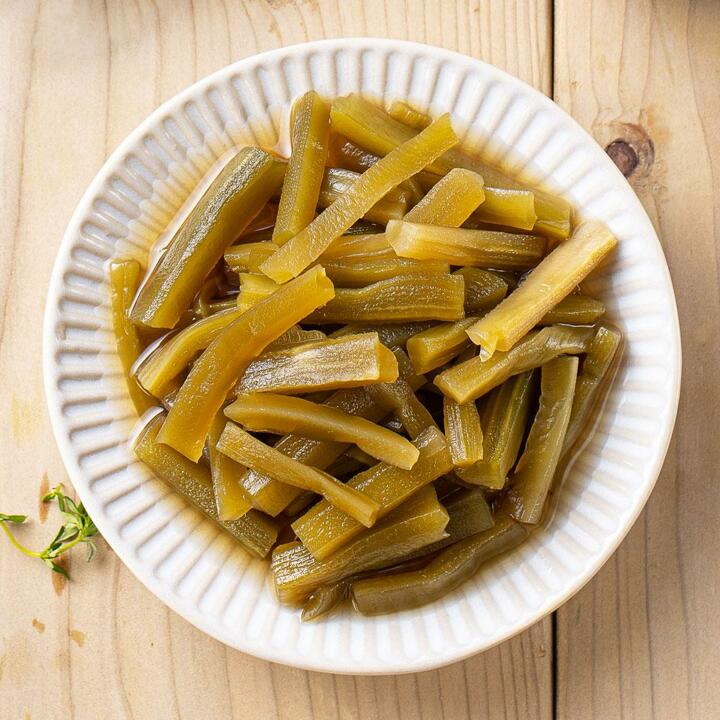아삭한 식감의 궁채 장아찌 2kg(1kg x 2팩)