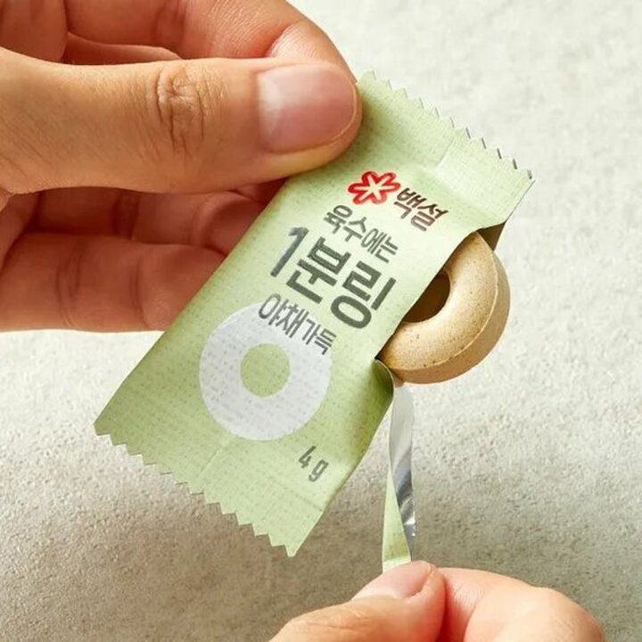 (신세계의정부점)CJ 백설 야채와겨울무 육수에는 1분링 80g