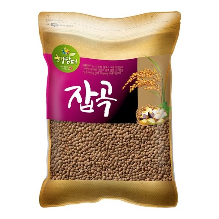 갈색 렌틸콩 5kg 렌즈콩