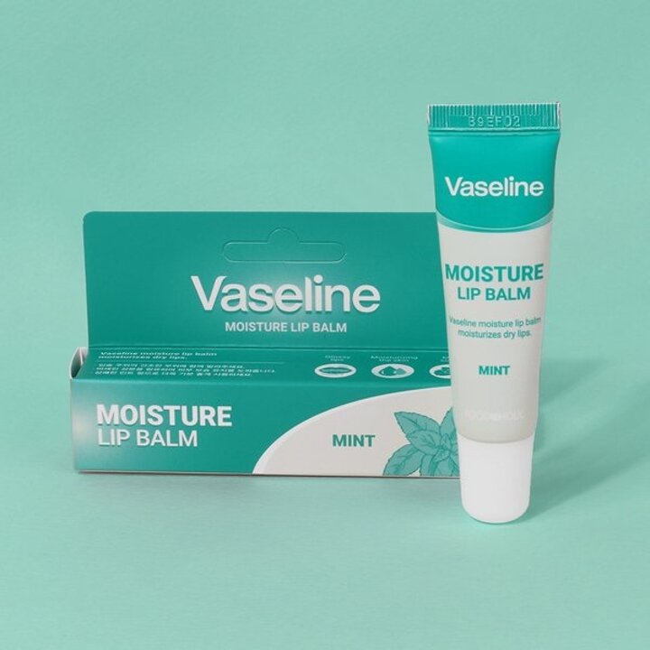 푸드어홀릭 바세린 모이스처 립밤 민트향 12ml