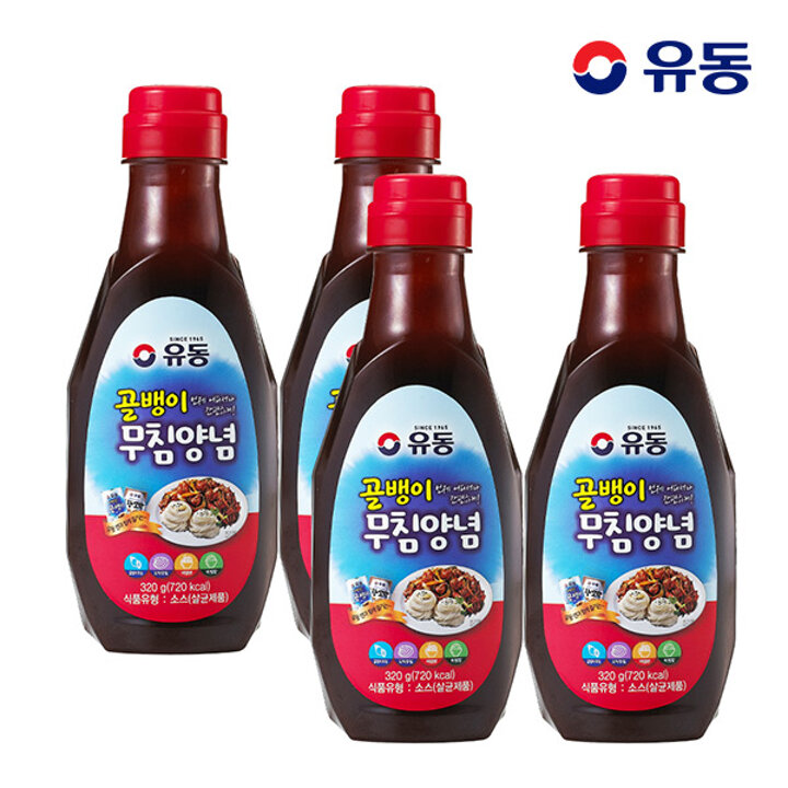유동ㅣ골뱅이 무침양념 320g x4개