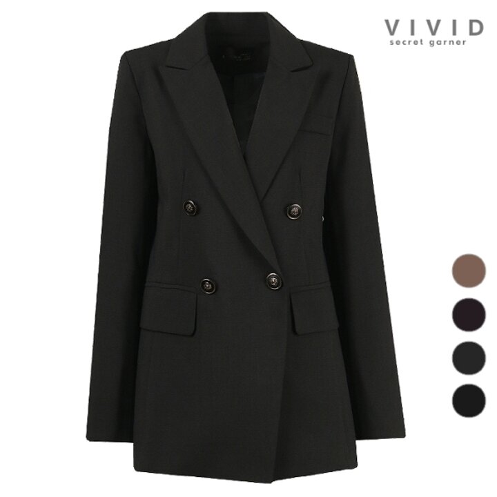 VIVID 여성 라인핏 봄가을 정장자켓
