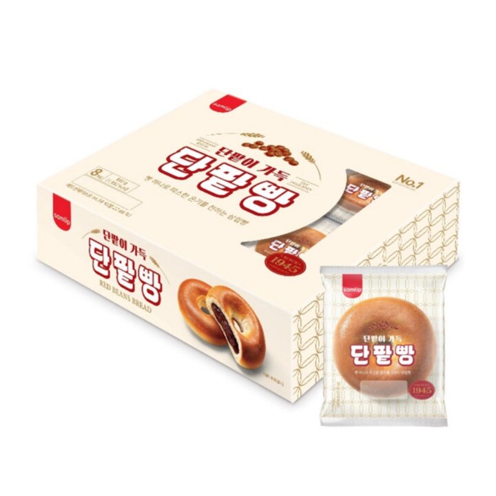 삼립 단팥이 가득 단팥빵 8입 680g