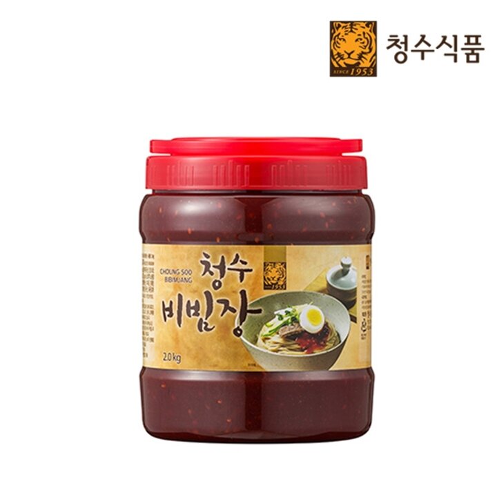 [청수식품] 청수 비빔장(냉면,국수,쫄면) 2kg x 1개