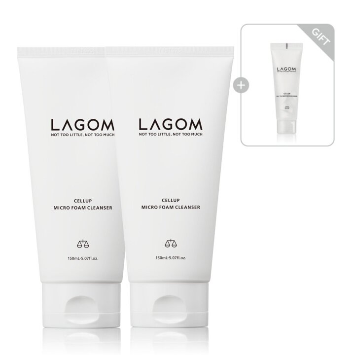 (신세계강남점)마이크로 폼 클렌저 150mL 듀오 세트 (+젤 투 워터 클렌저 30mL 증정)