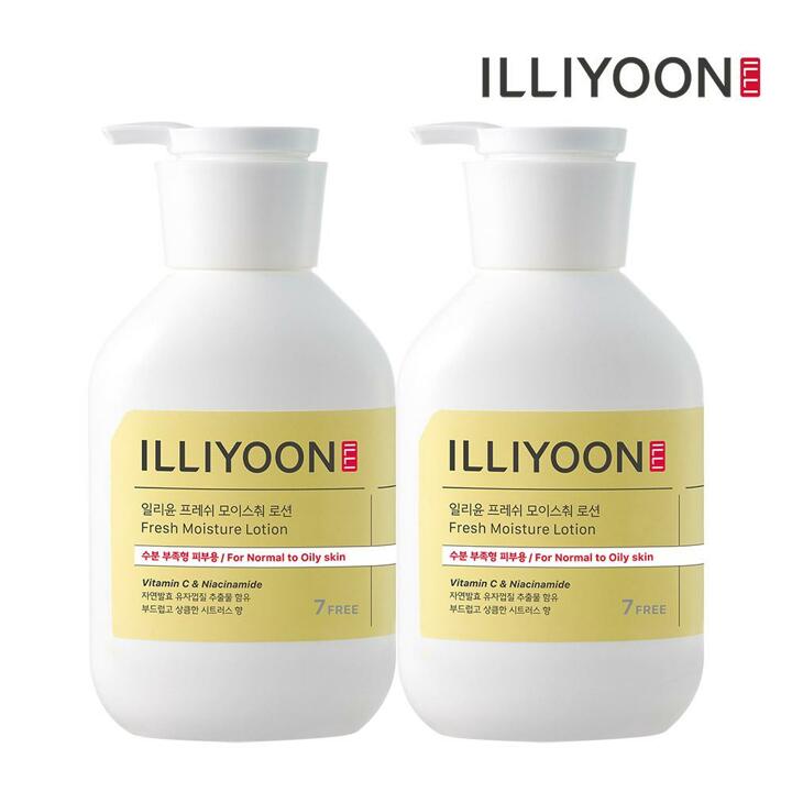 일리윤 프레쉬 모이스춰 로션 350ml 2개