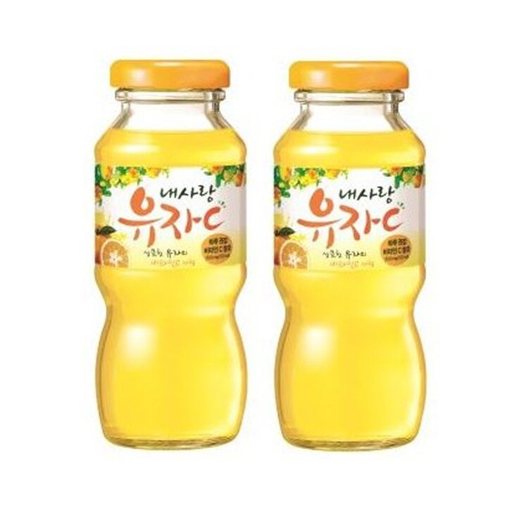 웅진 내사랑유자C 180mL 12병