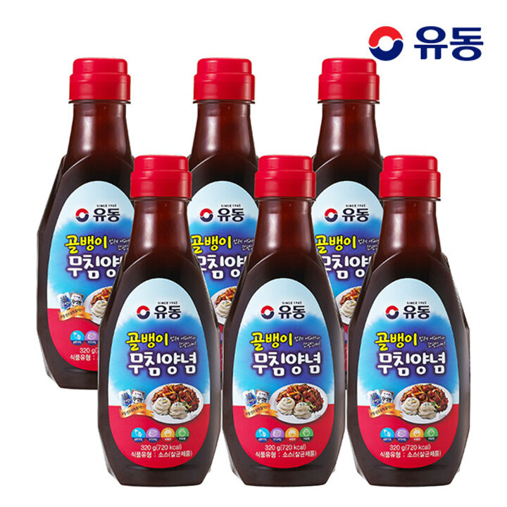 유동ㅣ골뱅이 무침양념 320g x6개