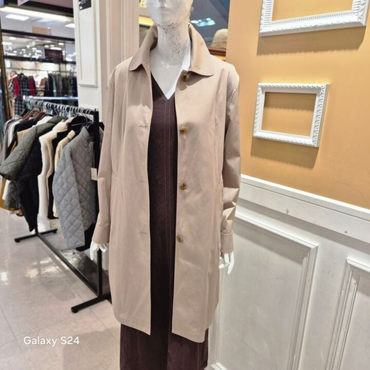 [하프클럽/BCBG] 올앤썬드리 가을25 스벤 트렌치코트 A5F8N702