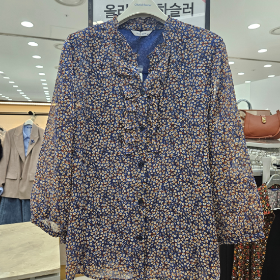 쉬폰블라우스OHEFBL204IC