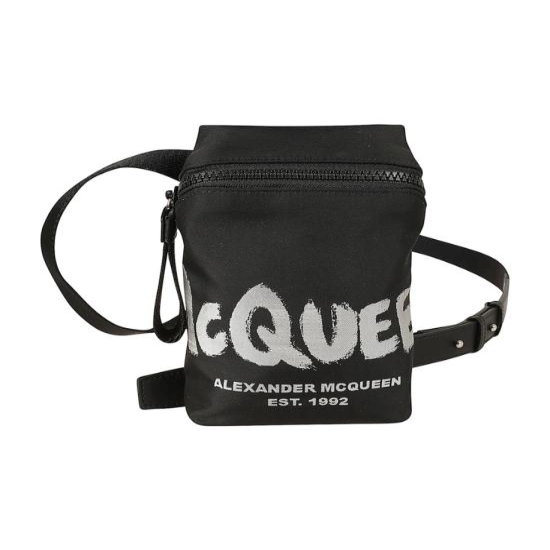 [해외배송] 24FW 알렉산더 맥퀸 숄더백 7917751AAS31095 Black