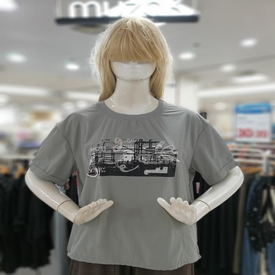 무자크 세이브존09 뒷밴딩포인트 반팔 티 MQ5WTS20