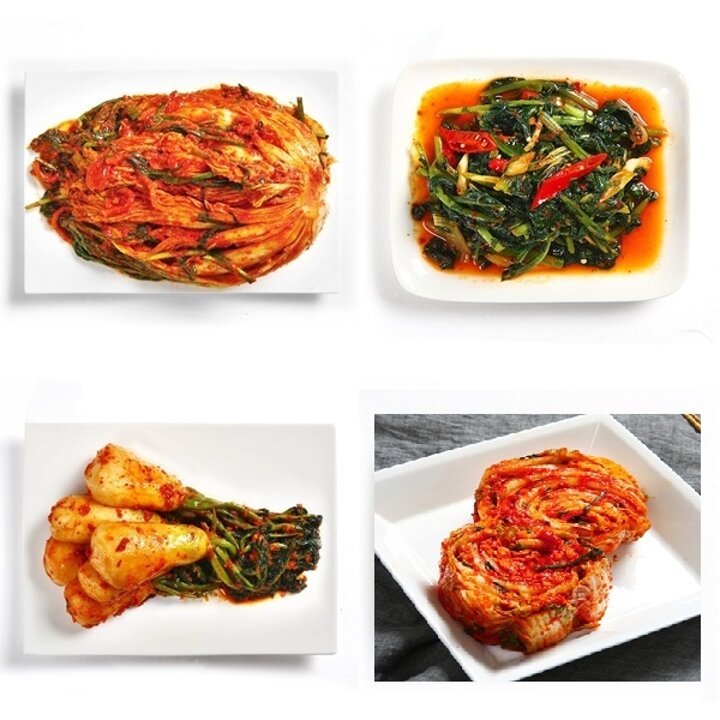소문난 김치 모듬세트 C형 3.6kg (포기김치+열무김치+총각김치+매운김치(각900g/국내산)