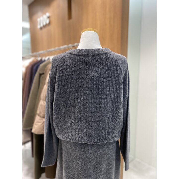 (대전신세계)울 블렌드 브이넥 풀오버 Z254KSK105