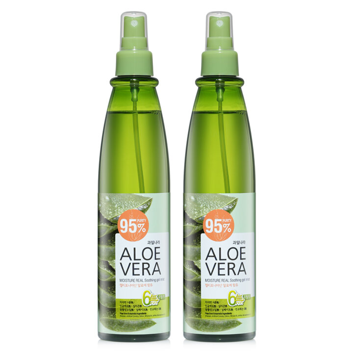 과일나라 알로에 미스트 310ml 2개 대용량 알로에베라 수분 보습 진정
