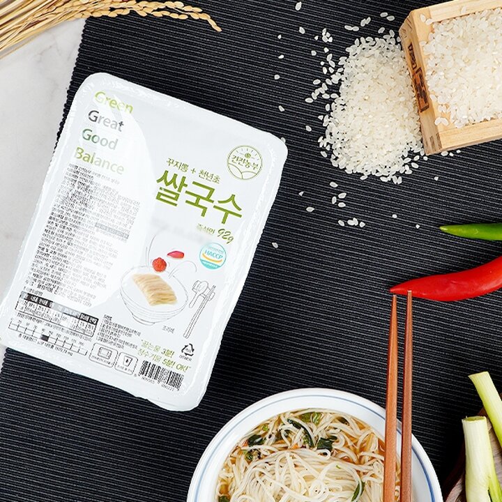꾸지뽕천년초 쌀국수컵면 92gx20팩