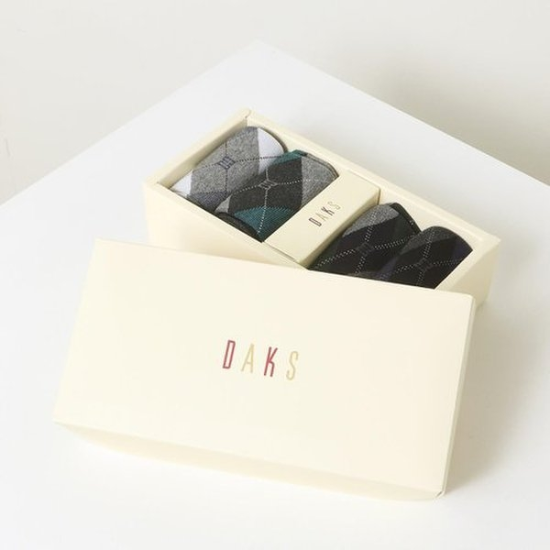DBSS5E905BK [25SS][남성혼합4족] 아가일 패턴 남성 혼합 4족세트