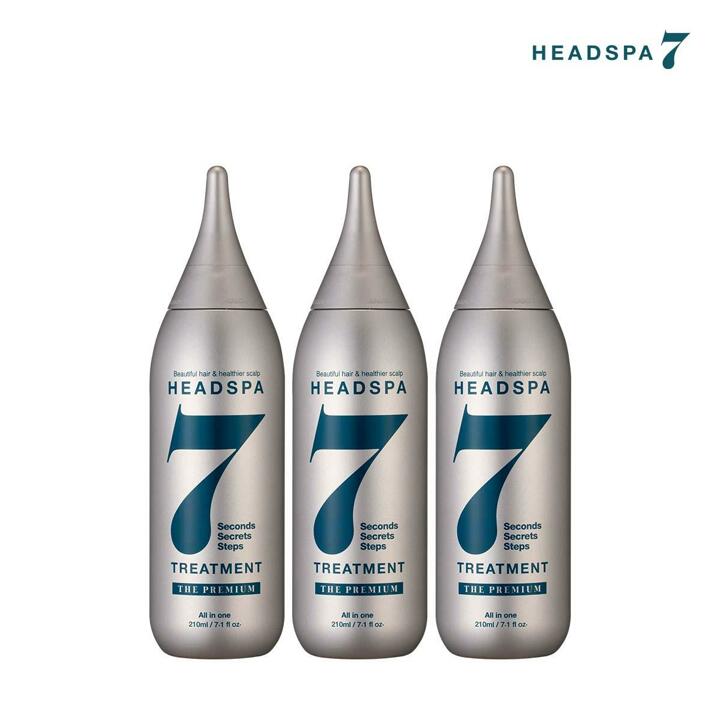 [베이직구성] 헤드스파7 더프리미엄 트리트먼트 210ml 3개