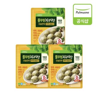 풀무원 지구식단이슬만두 부추새송이 (1.02kg) 3개
