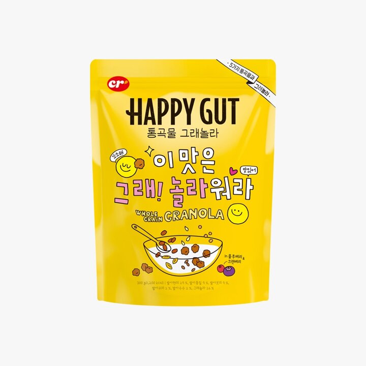 해피갓 통곡물 그래놀라 300g