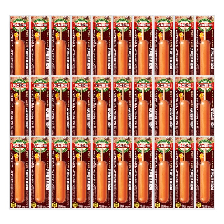 의성마늘 프랑크 소시지70g x30개