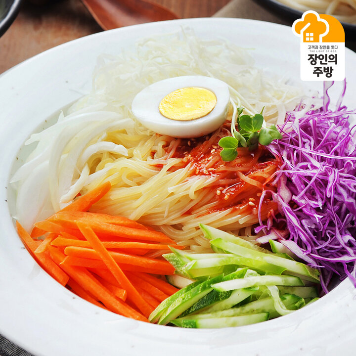 [G][양동규장인]새콤달콤 쫄깃한 쫄면 6인분(면200g 6봉+소스50g 6봉)