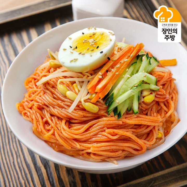 [G][양동규장인]새콤달콤 쫄깃한 쫄면 6인분(면200g 6봉+소스50g 6봉)