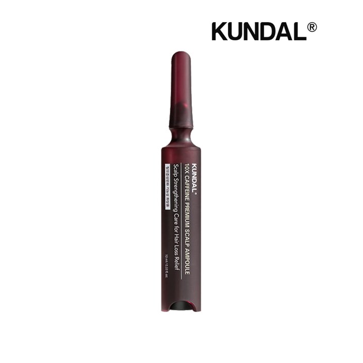 쿤달 카페인 탈모 앰플 허브민트 10ml x1개