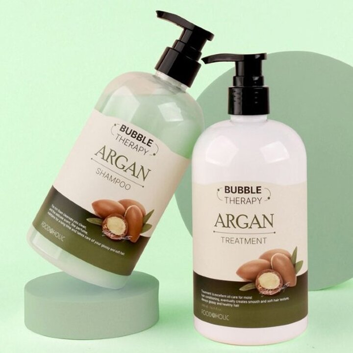 푸드어홀릭 버블 테라피 샴푸.트리트먼트 500ml 택1 /아르간 호호바