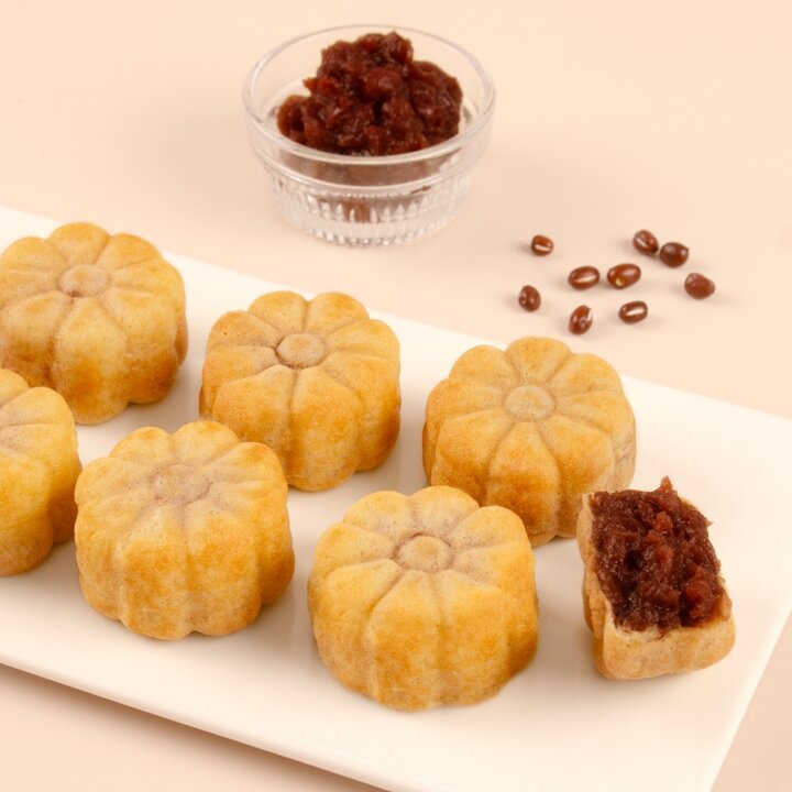 [마녀바스켓] 추억의 간식 용궁에서 온 국화빵 팥앙금 500g x2팩(총 40개)*