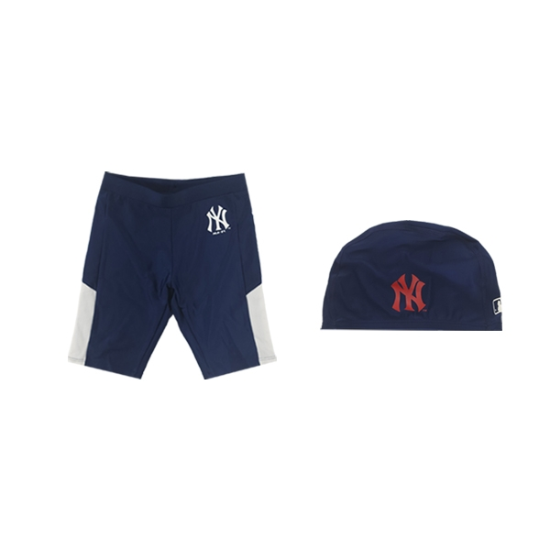 SA003554_PG147965 [하프클럽/MLB] 키즈 로고 수영복 팬츠 수모 71SW70831 50N