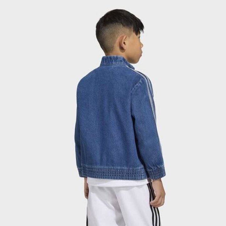 (신세계타임스퀘어점패션관)[adidas kids] (A100-A130) 파이어버드 데님 트랙 탑 (KD5801)