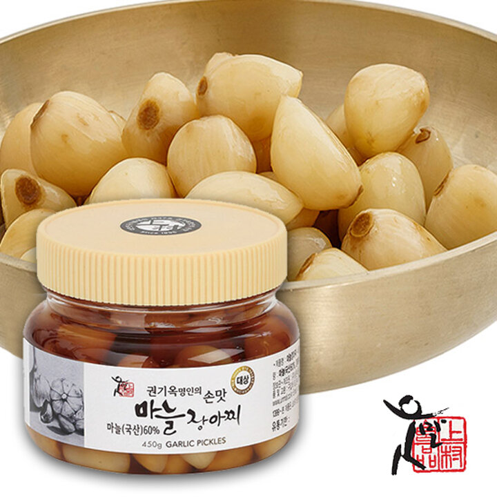 [식품명인 권기옥] 마늘 장아찌 450g