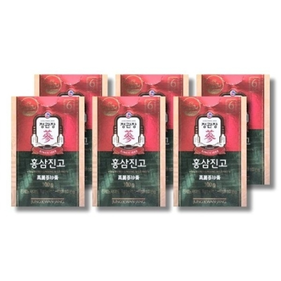 정관장 홍삼진고 100g 6박스   쇼핑백 /wb24309364673957